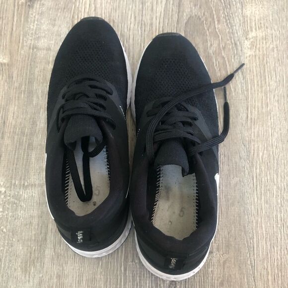 Nike Odyssey React Flyknit 2 Black White Womens Running Shoes Sneakers Size 7.5 - Picture 6 of 11